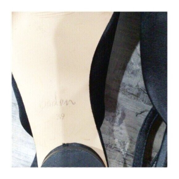 Boden Embellished Satin Slingbacks - Size 39 - Picture 10 of 10